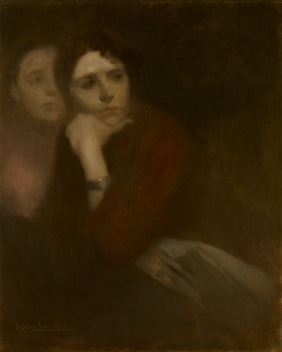 Due donne, c.1895 da Eugène Carrière